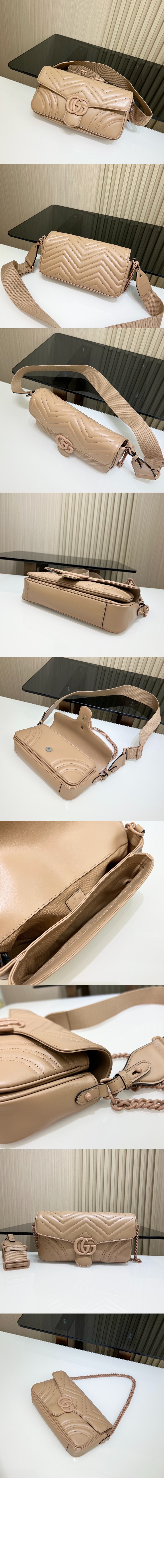 구찌 GG 마몽 숄더백 734814