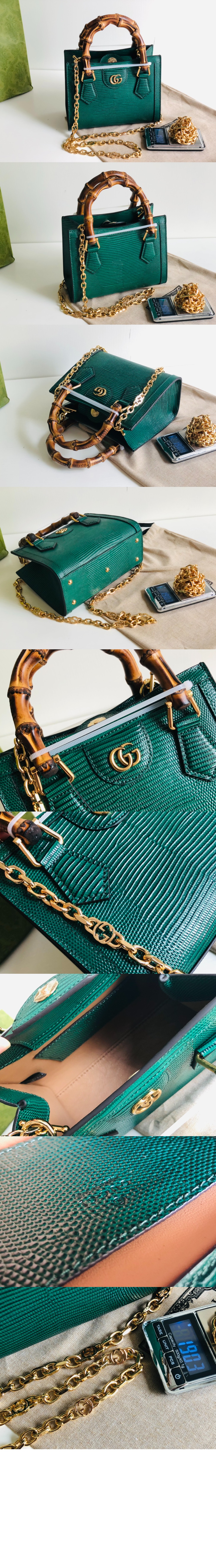 리자드 다이애나 미니 토트백 675800