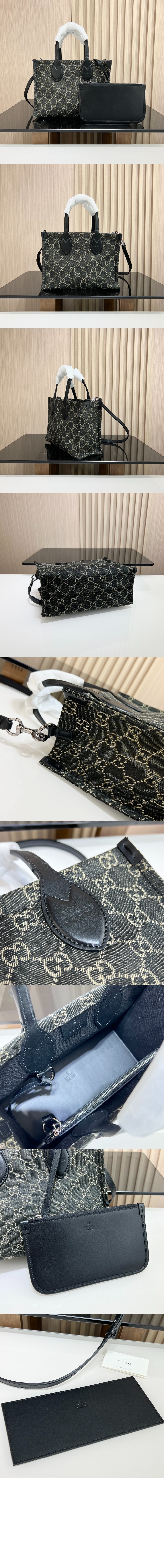 구찌 GG 미디엄 토트백 772183