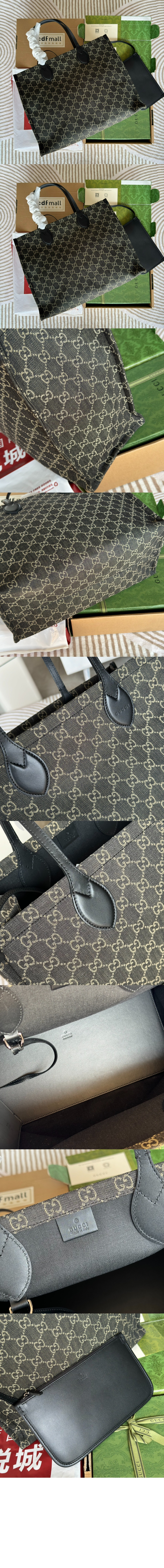 구찌 GG 라지 토트백 772184