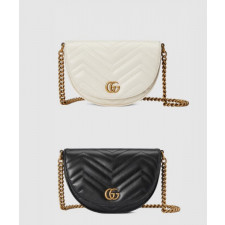 구찌 GG 마몽 마틀라세 체인 미니백 746431