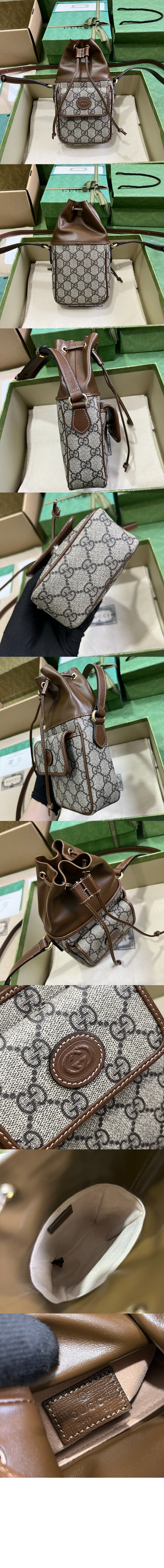 구찌 GG 마몬트 미니 버킷백 746433