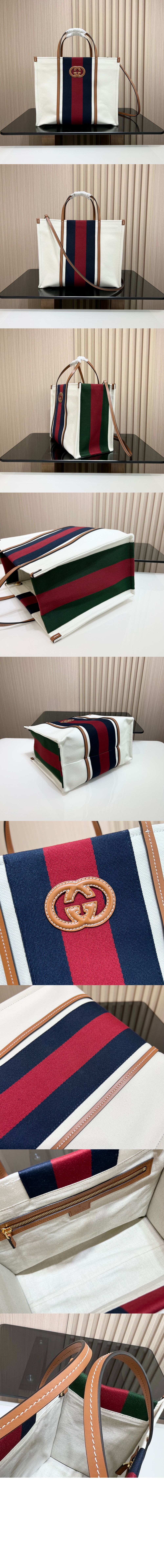 미듐 인터로킹 G 토트백 727721