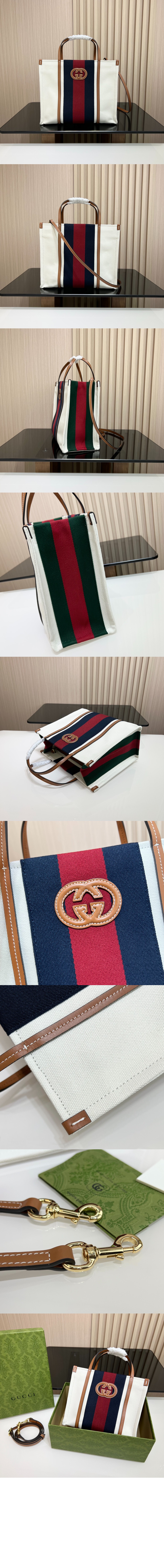 스몰 인터로킹 G 토트백 727728