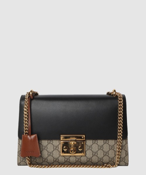 구찌 GG 수프림 패들락 숄더백 409486