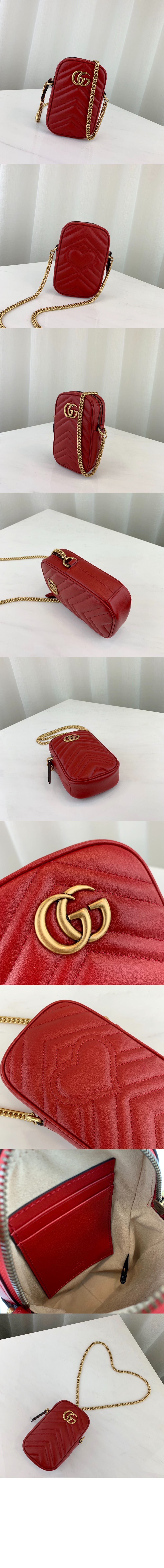 구찌 GG 마몽 미니백 598597