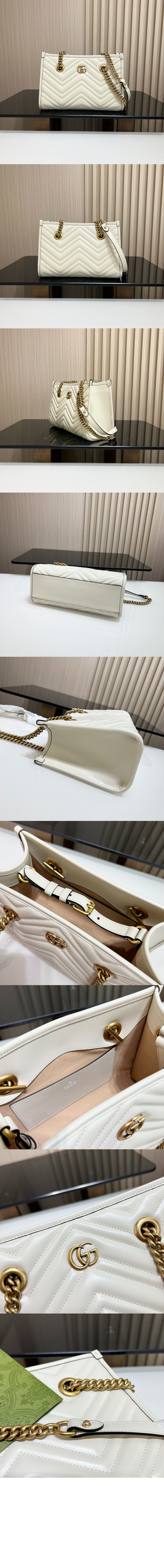 구찌 GG 마몽 스몰 토트백 779727