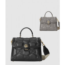 구찌 GG 마틀라세 레더 핸드백 736877