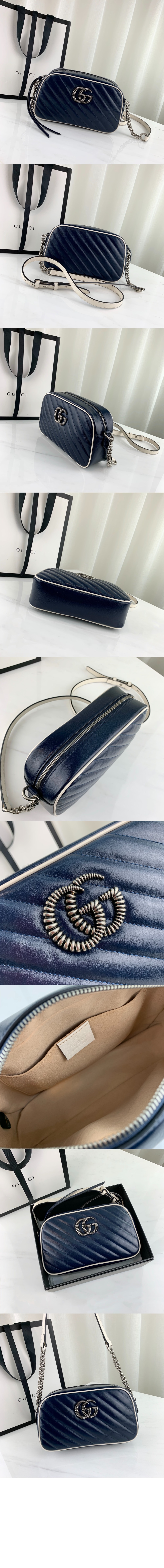 구찌 GG 마몽 스몰 숄더백 447632