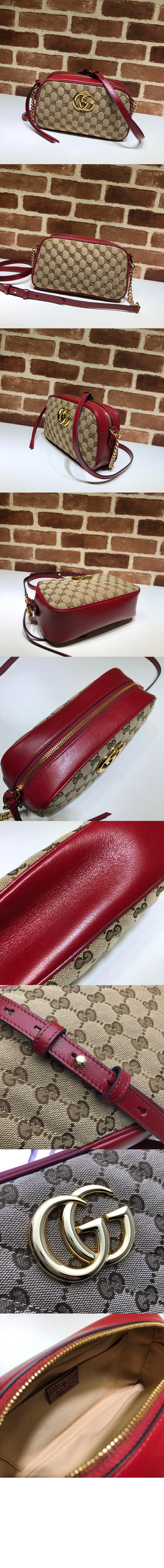 구찌 GG 마몽 스몰 숄더백 447632