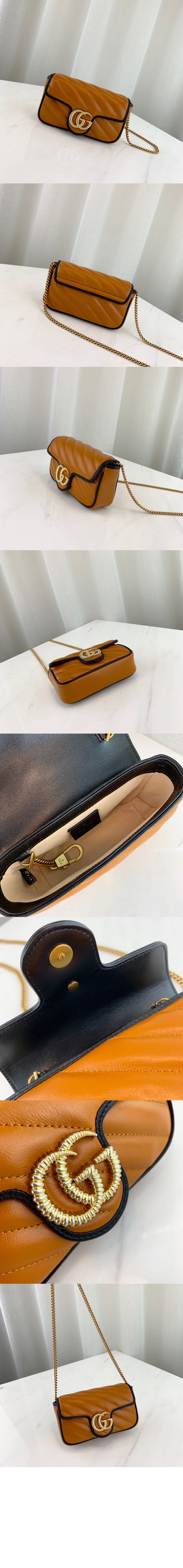 구찌 GG 마몽 수퍼 미니백 574969