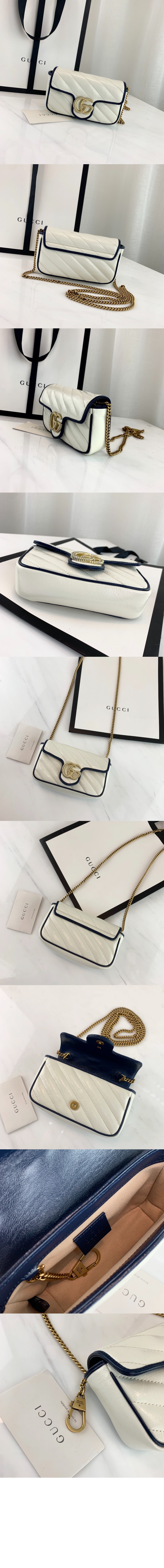 구찌 GG 마몽 수퍼 미니백 574969