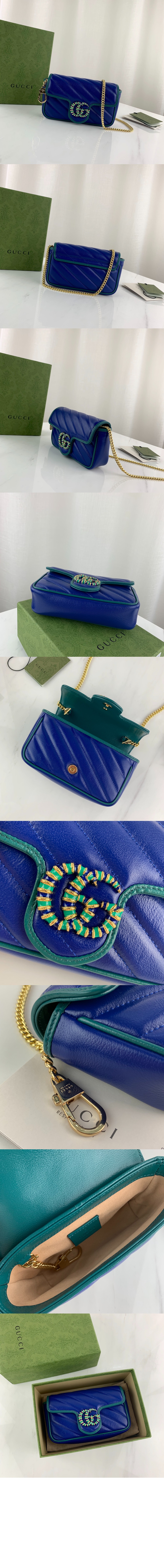 구찌 GG 마몽 수퍼 미니백 574969