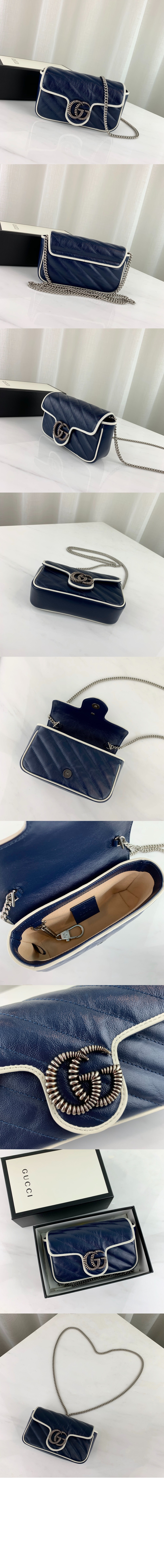 구찌 GG 마몽 수퍼 미니백 574969