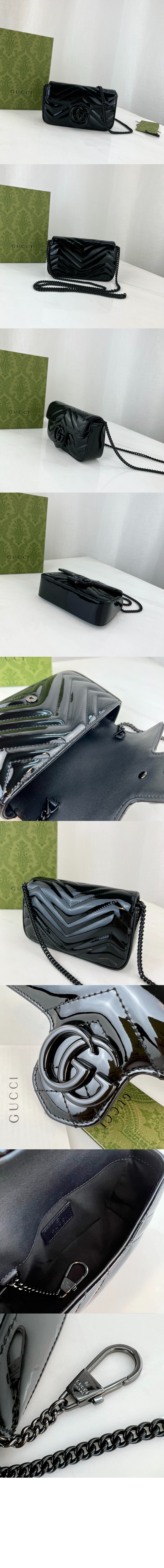 구찌 GG 마몽 수퍼 미니백 476433