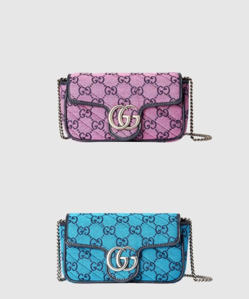 구찌 GG 마몽 멀티컬러 수퍼 미니백 476433