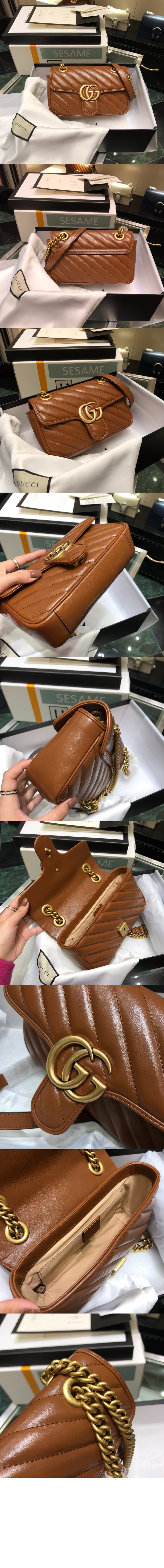 구찌 GG 마틀라세 숄더백 443497