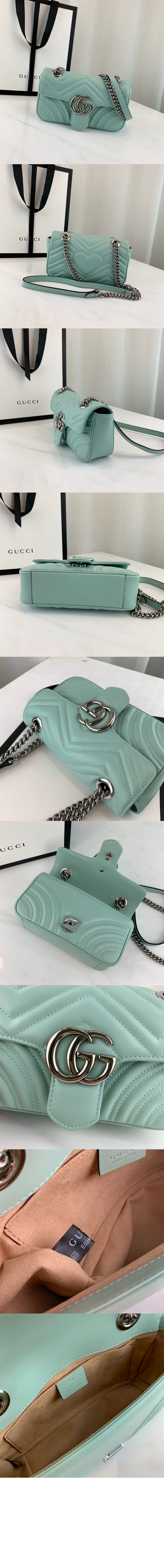 구찌 GG 마몽 스몰 숄더백 443497