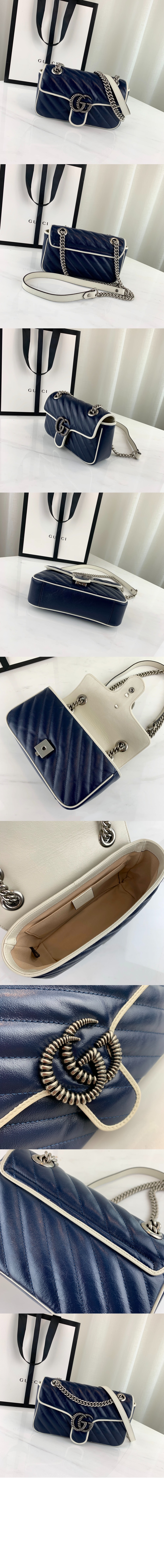 구찌 GG 마몽 스몰 숄더백 443497