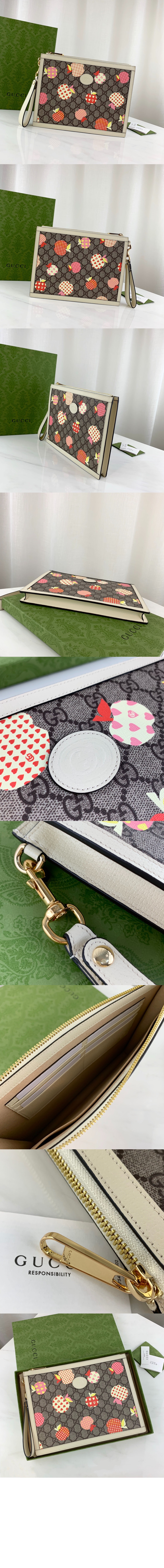 프린트 클러치 664113