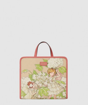 구찌 GG 캐릭터 프린트 토트백 605614