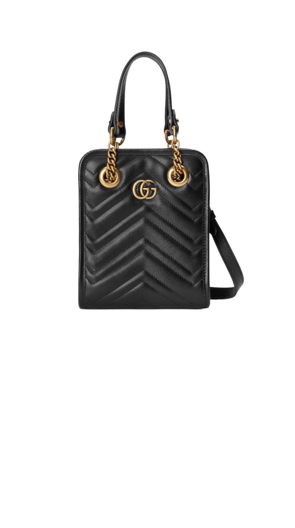 구찌 GG 마몽 마틀라세 미니백 696123