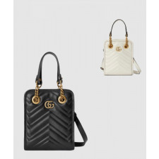 구찌 GG 마몽 마틀라세 미니백 696123