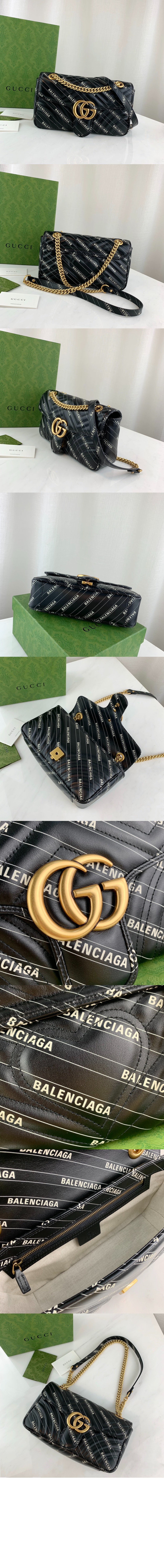 구찌 GG 마몽 스몰 숄더백 443497