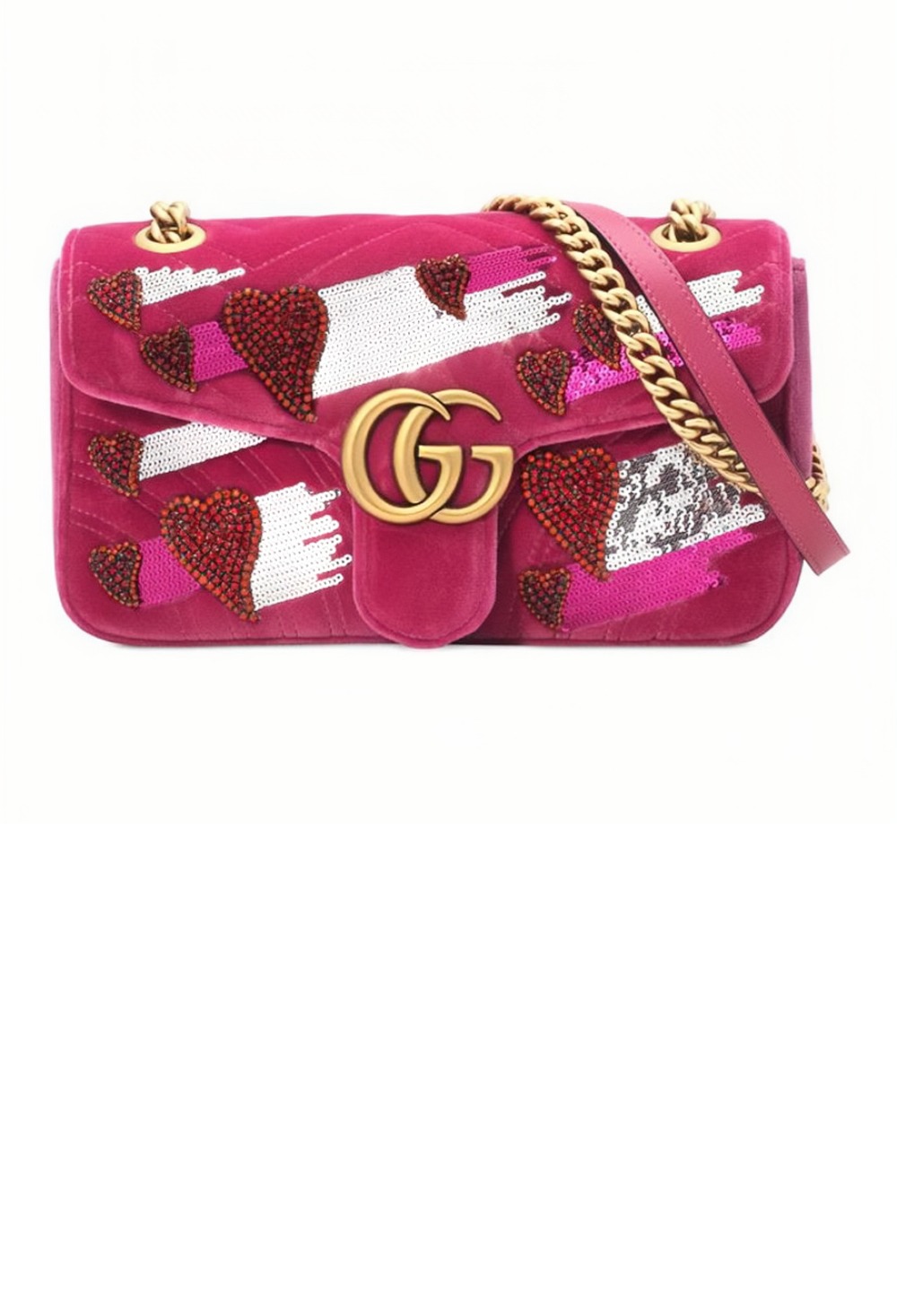 구찌 GG 마몽 스몰 숄더백 443497