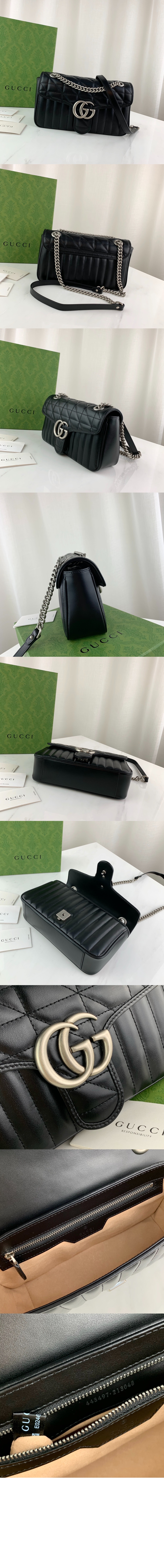 구찌 GG 마몽 스몰 숄더백 443497