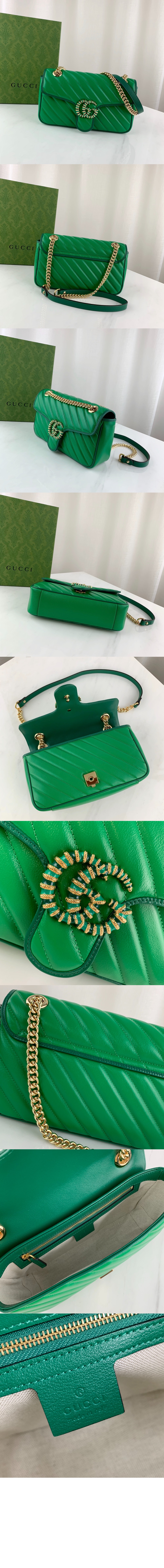 구찌 GG 마몽 스몰 숄더백 443497