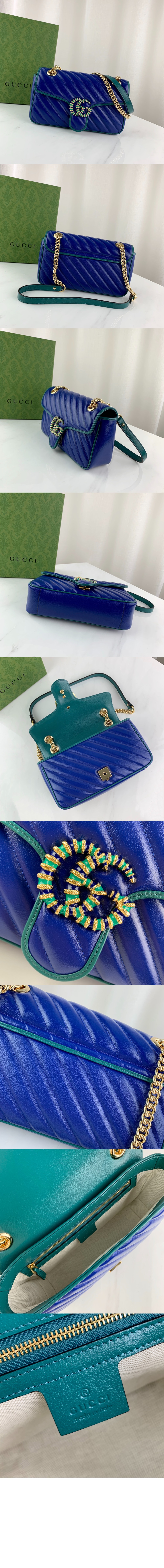 구찌 GG 마몽 스몰 숄더백 443497