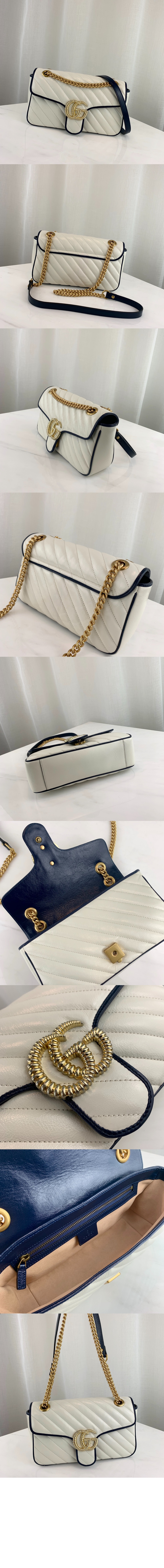 구찌 GG 마몽 스몰 숄더백 443497