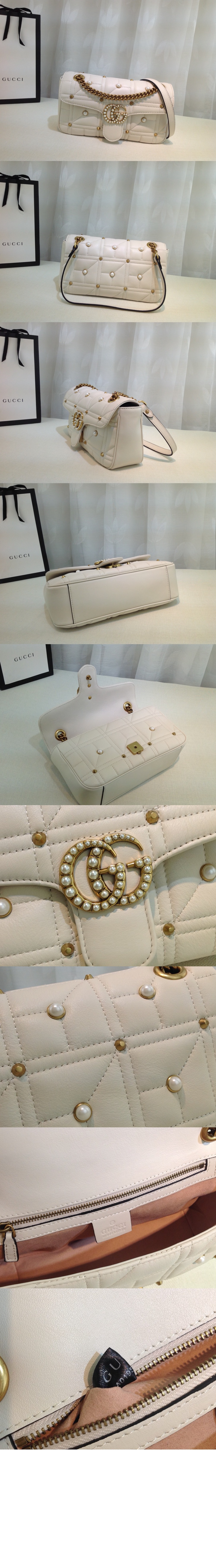 구찌 GG 마몽 스몰 숄더백 443497