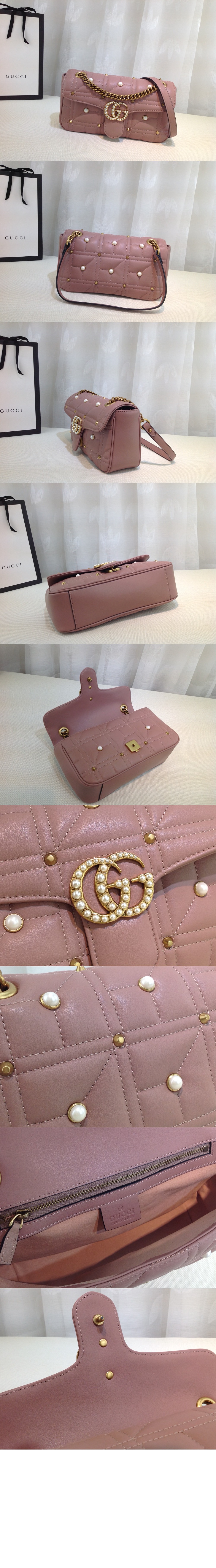 구찌 GG 마몽 스몰 숄더백 443497