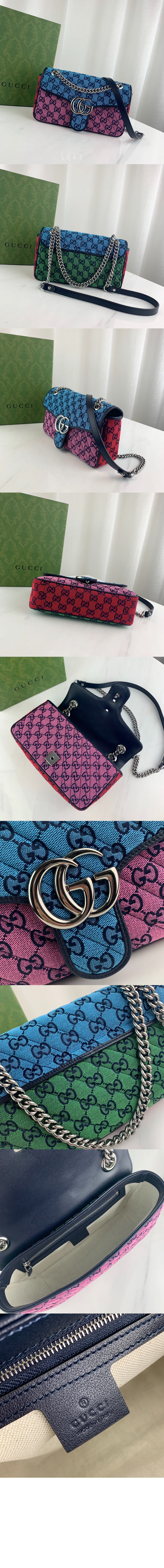 구찌 GG 마몽 스몰 숄더백 443497