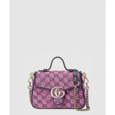 구찌 GG 마몽 멀티컬러 미니 탑핸들백 583571