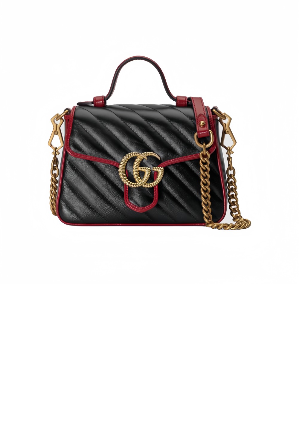 구찌 GG 마몽 미니 탑핸들백 583571