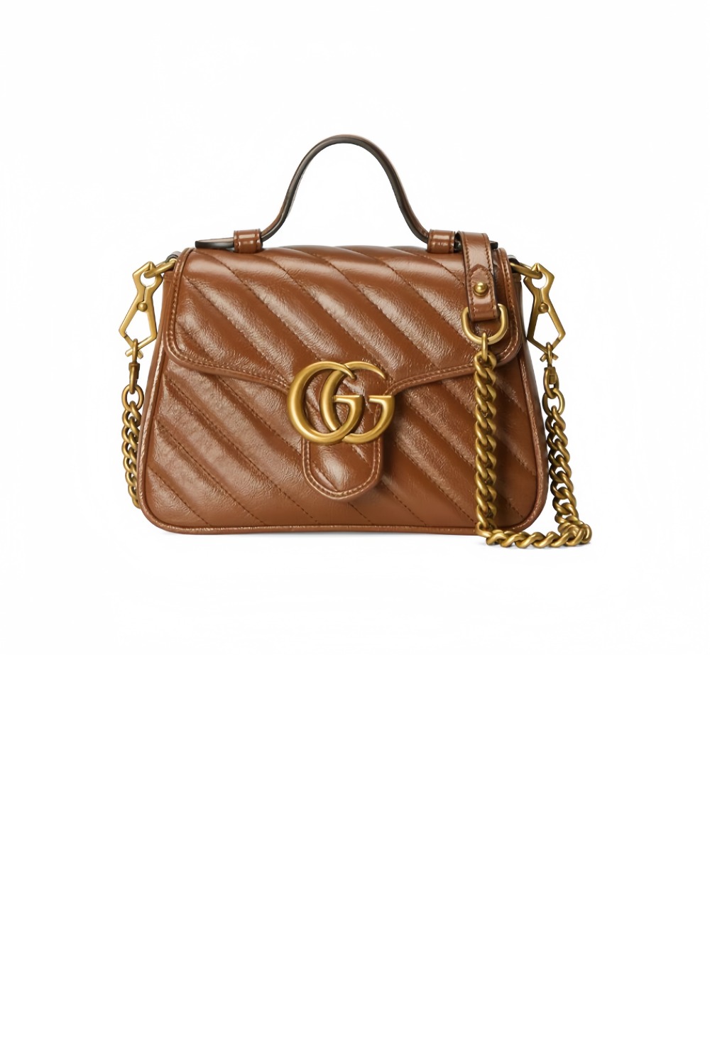 구찌 GG 마몽 미니 탑핸들백 583571