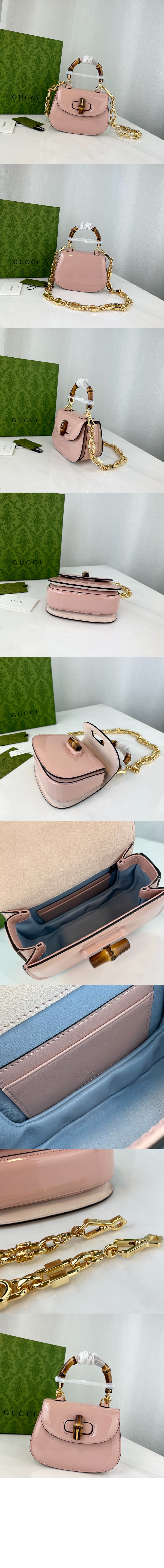 미니 탑 핸들백 724641