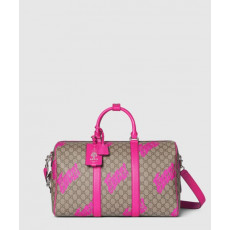 프린트 디테일 미디엄 더플백 834962