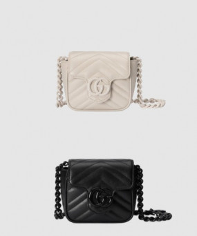 구찌 GG 마몽 마틀라세 벨트백 739599