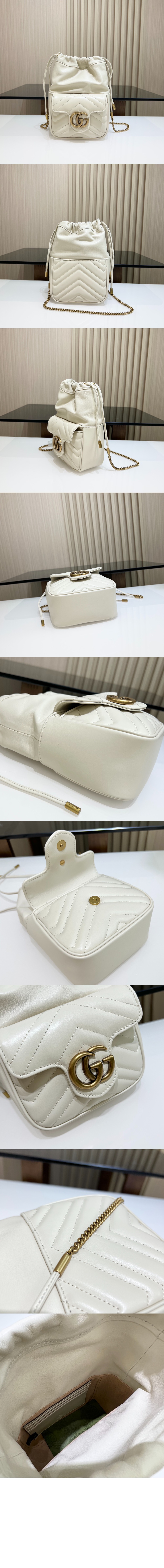 구찌 GG 마몽 미니 버킷백 746433