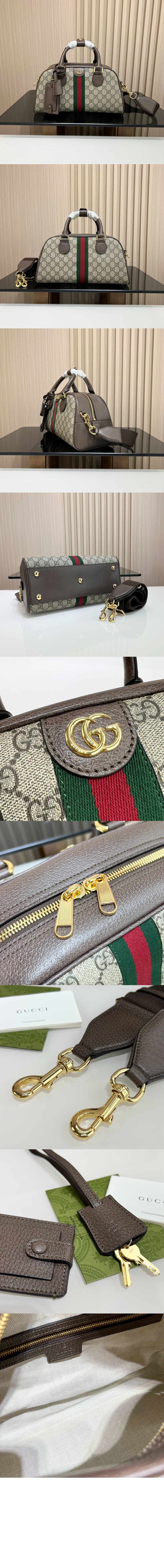 구찌 GG 미디 토트숄더백 724575