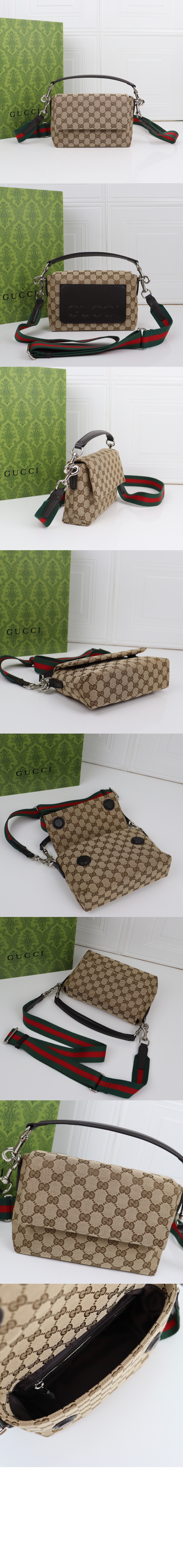 구찌 GG 캔버스 스몰 크로스백 821617