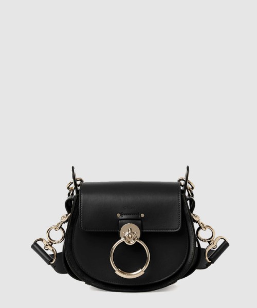 끌로에 샤이니 & 스웨이드 가죽 Tess 스몰백 AS751