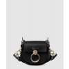 끌로에 샤이니 & 스웨이드 가죽 Tess 스몰백 AS751