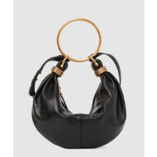 끌로에 그레인드 가죽 Marcie 스몰 Bracelet 호보백 AS611