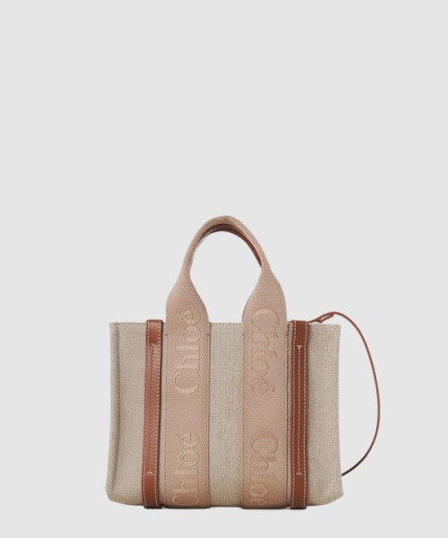 끌로에 우디 스트랩 토트백 스몰 AS397