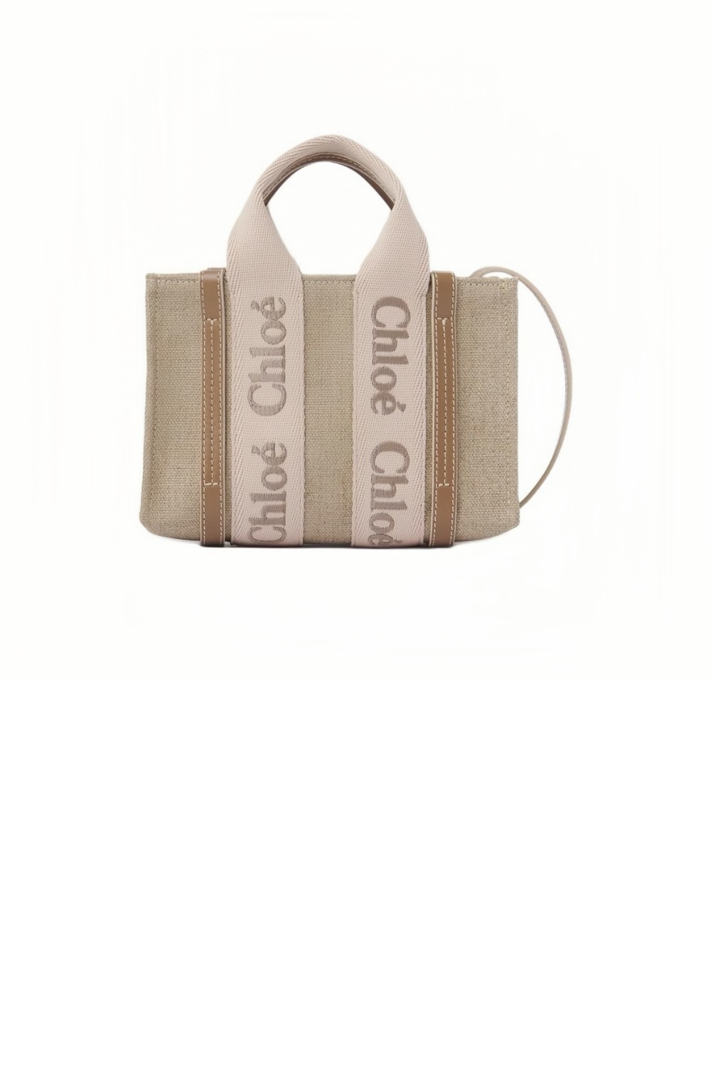 끌로에 우디 스트랩 토트백 미니 UP237